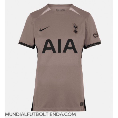 Camiseta Tottenham Hotspur Tercera Equipación Replica 2023-24 para mujer mangas cortas
